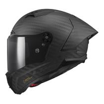 Capacete Ls2 FF805 Thunder C GP Solid Preto Fosco Tamanho:58 Capacete Ls2 FF805 Thunder C GP Solid Preto Fosco Tamanho:58