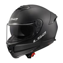 Capacete ls2 ff808 stream 2 monocolor preto fosco com oculos interno Capacete ls2 ff808 stream 2 monocolor preto fosco com oculos interno