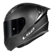Capacete ls2 ff810 vigo monocolor preto fosco Capacete ls2 ff810 vigo monocolor preto fosco