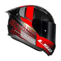 Capacete Ls2 Ff810 Vigo Shift Jeans Titanium E Vermelho