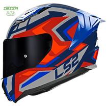 Capacete ls2 ff810 vigo spinn matte cz/az t-58