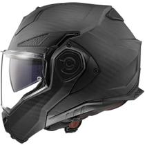 Capacete LS2 FF901 Advant X Carbon Solid Fosco - Articulado Capacete LS2 FF901 Advant X Carbon Solid Fosco - Articulado