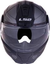 Capacete LS2 FF902 Scope Mask Preto Titanium