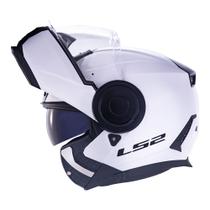 Capacete Ls2 FF902 Scope Monocolor Branco