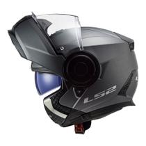 Capacete Ls2 FF902 Scope Monocolor Cinza Fosco