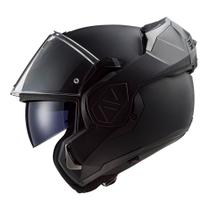 Capacete LS2 FF906 Advant Monocolor Matte Black Preto Fosco