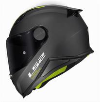 Capacete Ls2 Infantil FF812 Monocolor Preto Fosco Capacete Ls2 Infantil FF812 Monocolor Preto Fosco