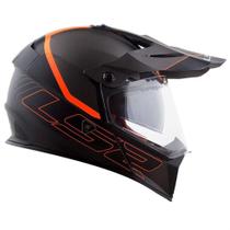 Capacete LS2 MX436 Pioneer Element Matte Preto Titanium - 56