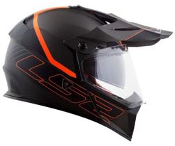 Capacete LS2 MX436 Pioneer Evo Element Preto Titânio Capacete LS2 MX436 Pioneer Evo Element Preto Titânio