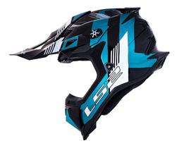 Capacete Ls2 Mx700 Subverter Max Motocross Trilha Off Road Tamanho 58