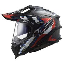 Capacete LS2 MX701 Explorer Carbon Extend