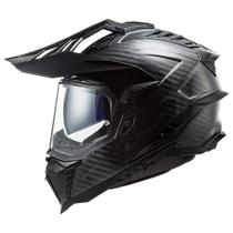 Capacete LS2 MX701 Explorer Carbon Solid