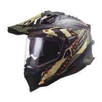 Capacete Ls2 Mx701 Explorer Extend Militar Verde Fosco