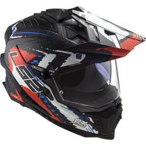 Capacete Ls2 Mx701 Explorer Extend Vermelho Fosco