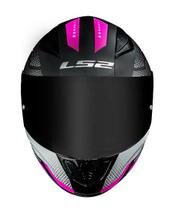 Capacete Ls2 Rapid Ff353 Doom Matte Black/Pink - 60 (L)