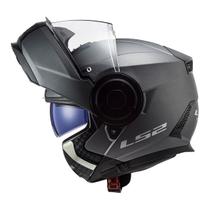 Capacete ls2 scope ff902 monocolor matte titanium cinza fosco 60/g