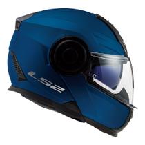 Capacete ls2 scope monocolor azul fosco