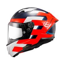 Capacete Ls2 Thunder Carbon Alliance Vermelho