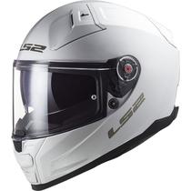 Capacete Ls2 Vector 2 FF811 Branco Tricomposto Motociclista