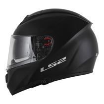 Capacete ls2 vector ff397 preto fosco 58/m