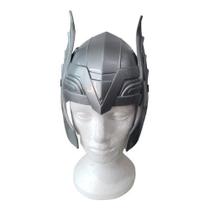 Capacete Mascara Herói Deus Mercúrio na cor prata Infantil - Elite