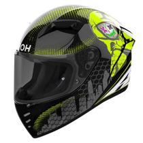Capacete Masculino Airoh Connor Gamer Esportivo Moto Preto