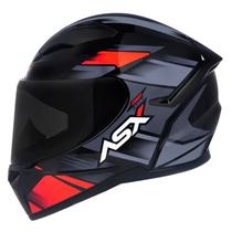 Capacete Masculino Asx City Start Cinza Esportivo Fechado