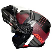 Capacete Masculino Axxis Gecko SV Robocop Epic B5 Vermelho Capacete Masculino Axxis Gecko SV Robocop Epic B5 Vermelho