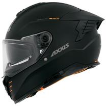 Capacete Masculino Axxis Hawk Sv Solidt Preto Fosco Moto