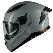 Capacete Masculino Axxis Panther Cinza Brilho Oculos Moto Capacete Masculino Axxis Panther Cinza Brilho Oculos Moto