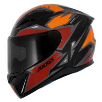 Capacete Masculino Axxis Segment Mad Vermelho Moto Feminino