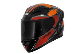 Capacete Masculino Axxis Segment Moto Solid Preto Fosco