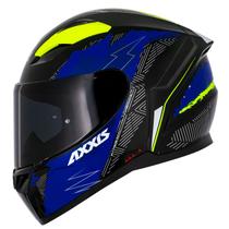 Capacete Masculino Axxis Segment Now Azul Moto Feminino