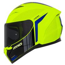 Capacete Masculino Axxis Segment Udyr Amarelo Fluor Moto Capacete Masculino Axxis Segment Udyr Amarelo Fluor Moto