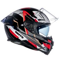 Capacete Masculino Bieffe B-Fast Vx Vermelho Esportivo