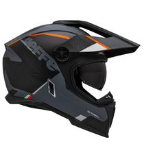 Capacete Masculino Bieffe B-Trail Delux Preto Oculos Moto Capacete Masculino Bieffe B-Trail Delux Preto Oculos Moto