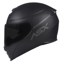 Capacete Masculino Feminino Asx Eagle Preto Fosco Esportivo