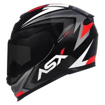 Capacete Masculino Feminino Asx Eagle Street Preto Moto