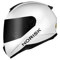 Capacete Masculino Feminino Norisk Razor Branco Moto Fechado