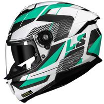 Capacete Masculino LS2 FF808 Road Verde Bicomposto Moto
