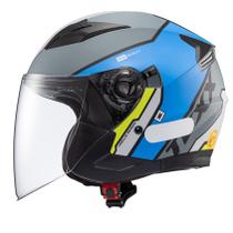 Capacete Masculino Moto Aberto Texx Ugello Reisen Verde