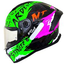Capacete Masculino MT Stinger 2 Ardent Esportivo Moto