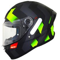 Capacete Masculino MT Stinger 2 Asphalt Preto Esportivo Moto