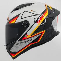 Capacete Masculino MT Stinger 2 Esportivo Moto Alemanha Capacete Masculino MT Stinger 2 Esportivo Moto Alemanha
