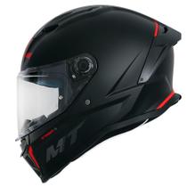 Capacete Masculino MT Stinger 2 Preto Fosco Esportivo Moto