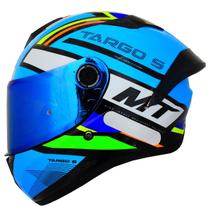 Capacete Masculino MT Targo S Torvi Esportivo Moto Spoiler