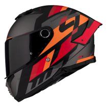 Capacete Masculino MT Thunder 4 Ergo Vermelho Esportivo Moto Capacete Masculino MT Thunder 4 Ergo Vermelho Esportivo Moto
