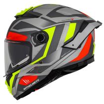 Capacete Masculino MT Thunder 4 Labyrinth Esportivo Moto
