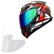Capacete Masculino Norisk Razor Sharp Viseira Camaleão