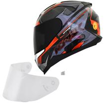 Capacete Masculino Norisk Razor Speedmax Cinza Viseira Fume Capacete Masculino Norisk Razor Speedmax Cinza Viseira Fume